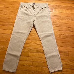 Mens Gap Jeans Color 30x30 Slim Fit